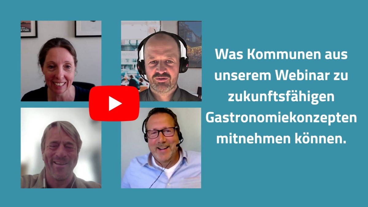 Gesprächsrunde des Praxisforum Gastronomiekonzepte, jetzt bei Youtube anschauen