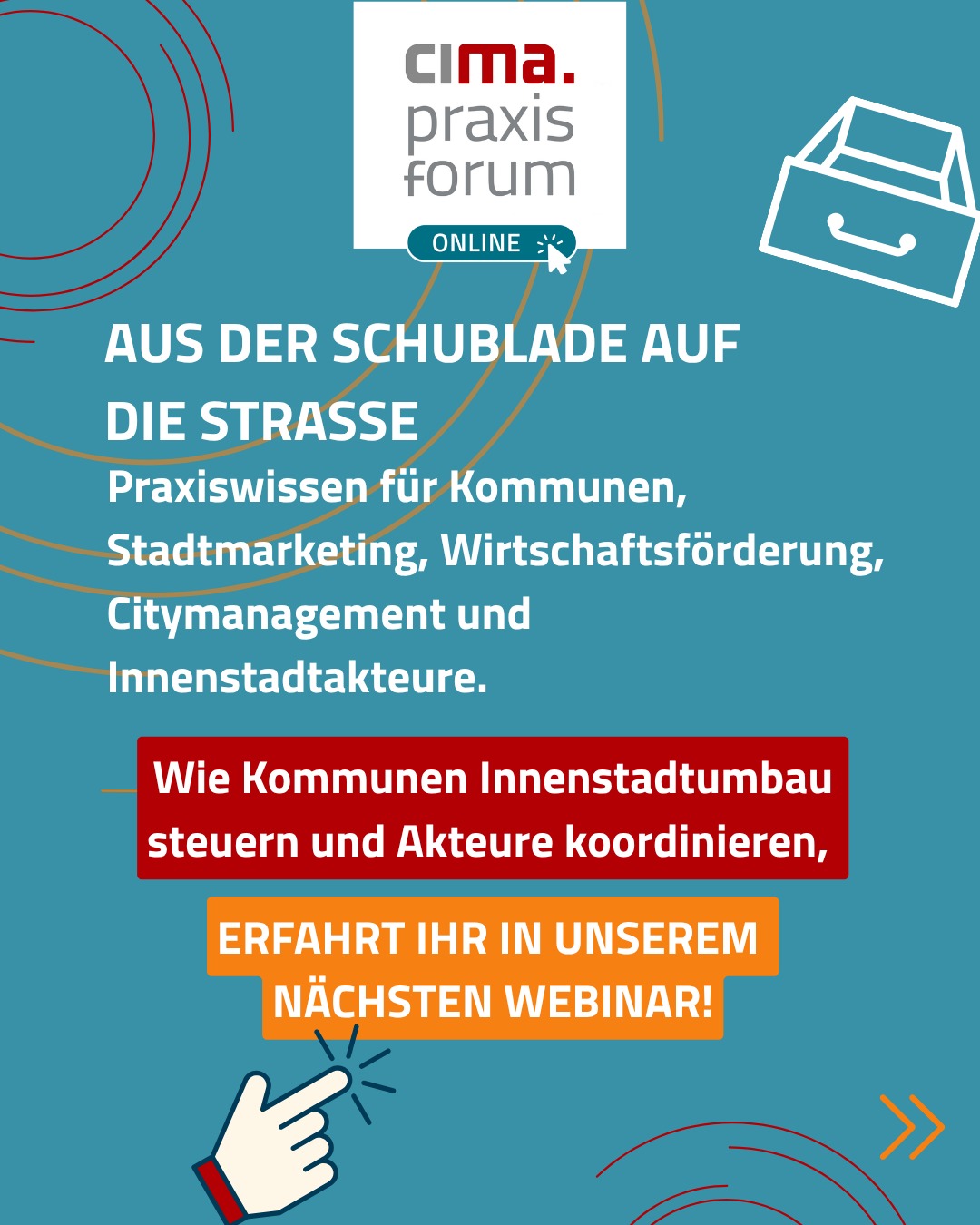 🏙️ Wie wird aus einer gemeinsamen Vision sichtbare Veränderung? Beim nächsten cima.praxisforum erfährst du, wie #innens…