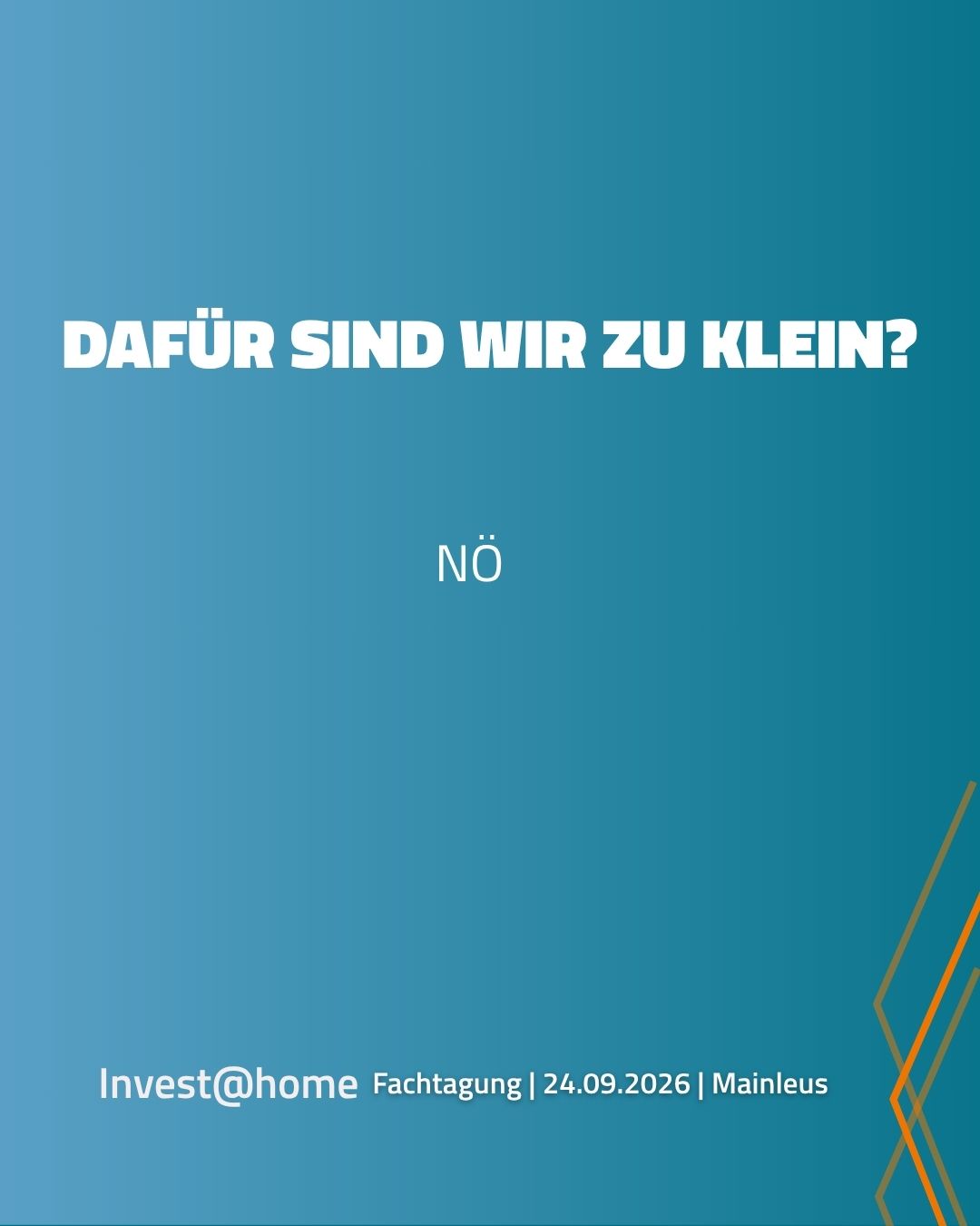 Kleine Kommune. Große Pläne. Und jetzt? 🏘️🚀 „Dafür sind wir zu klein.“ „Da findet sich doch kein Investor.“ „Das haben…