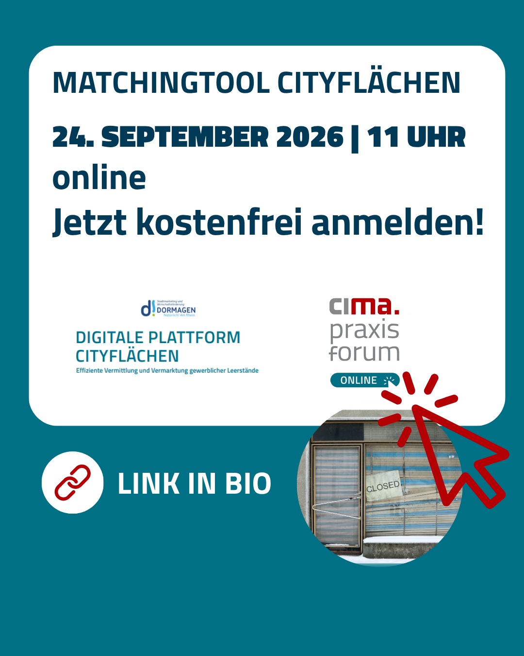 🏬 Freie Ladenfläche sucht passende Nutzung. Mit dem Tool #CityFlächen lassen sich kommunale Flächendaten und die Expans…